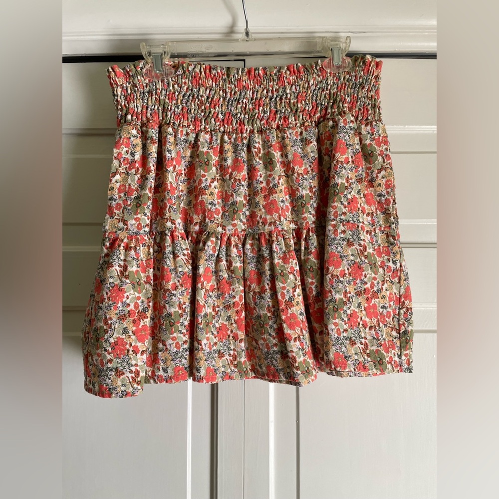 Floral Print Women's Skirt Size Large